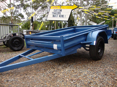 6x4 Box Trailer