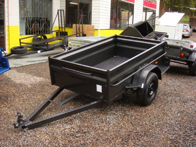High Sided Box Trailer